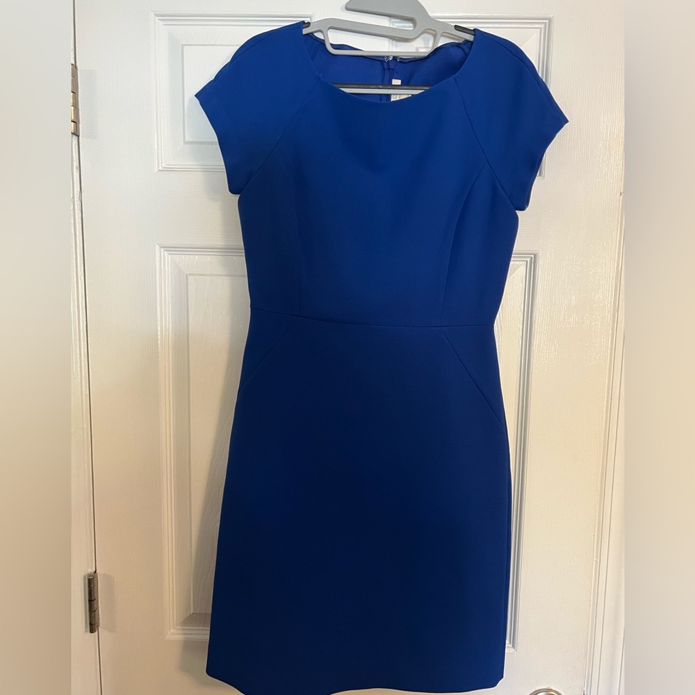 J.Crew Blue shift dress